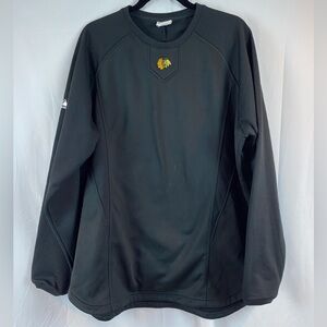 Vintage Majestic Chicago Blackhawks Pullover Hockey‎ Sweater XL